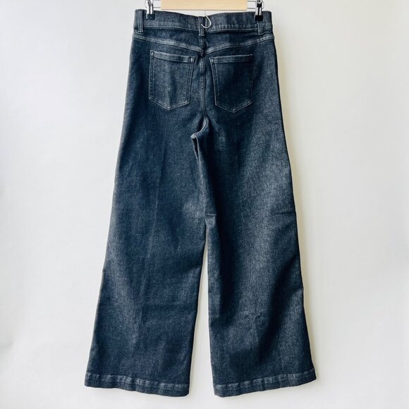 Spanx Wide legs pull on jeans, Black, Size M G88 - Picture 5 of 11